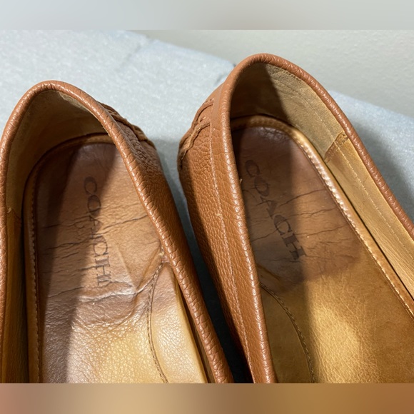 Coach Arlene Leather Driving Moccasin Loafers - Picture 9 of 10